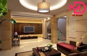 các mẫu đèn trần phòng khách