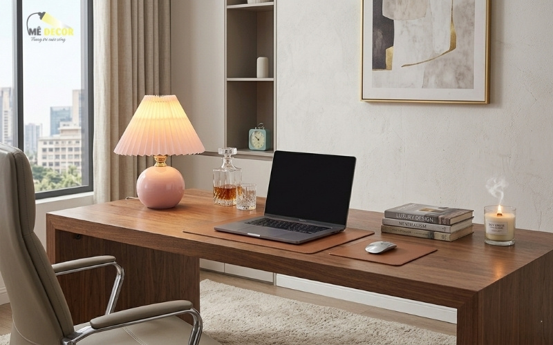Đèn bàn làm việc cao cấp set up đẹp