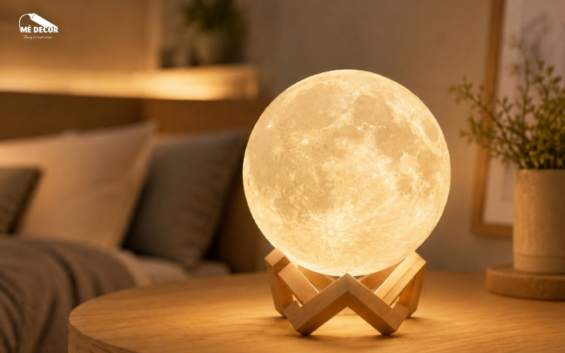 Đèn mặt trăng trang trí phòng ngủ