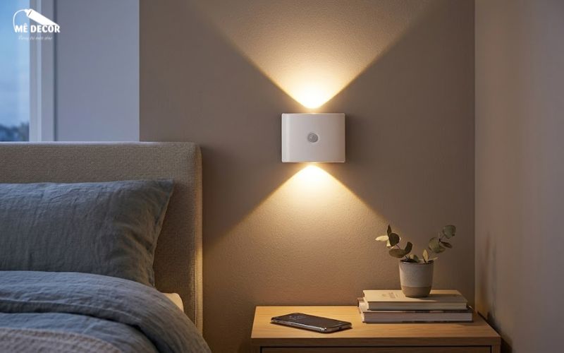 Đèn ngủ gắn tường Led