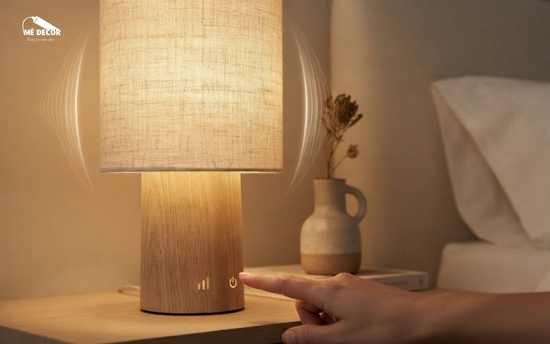 Đèn ngủ thông minh có khả năng điều chỉnh ánh sáng