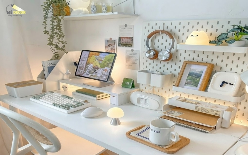 Góc học tập đẹp hiện đại