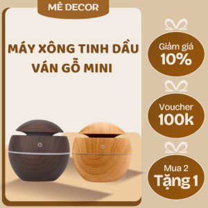 Máy Xông Tinh Dầu Ván Gỗ
