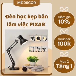 Đèn học kẹp bàn làm việc PIXAR