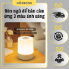 Đèn ngủ để bàn cảm ứng 3 màu ánh sáng