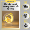 Đèn mèo con dễ thương USB ba mức độ sáng