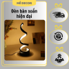 Đèn bàn xoắn hiện đại